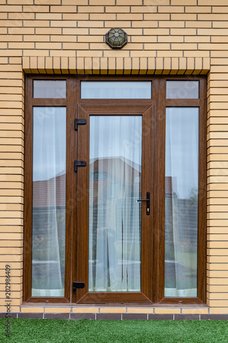 Front door to the house