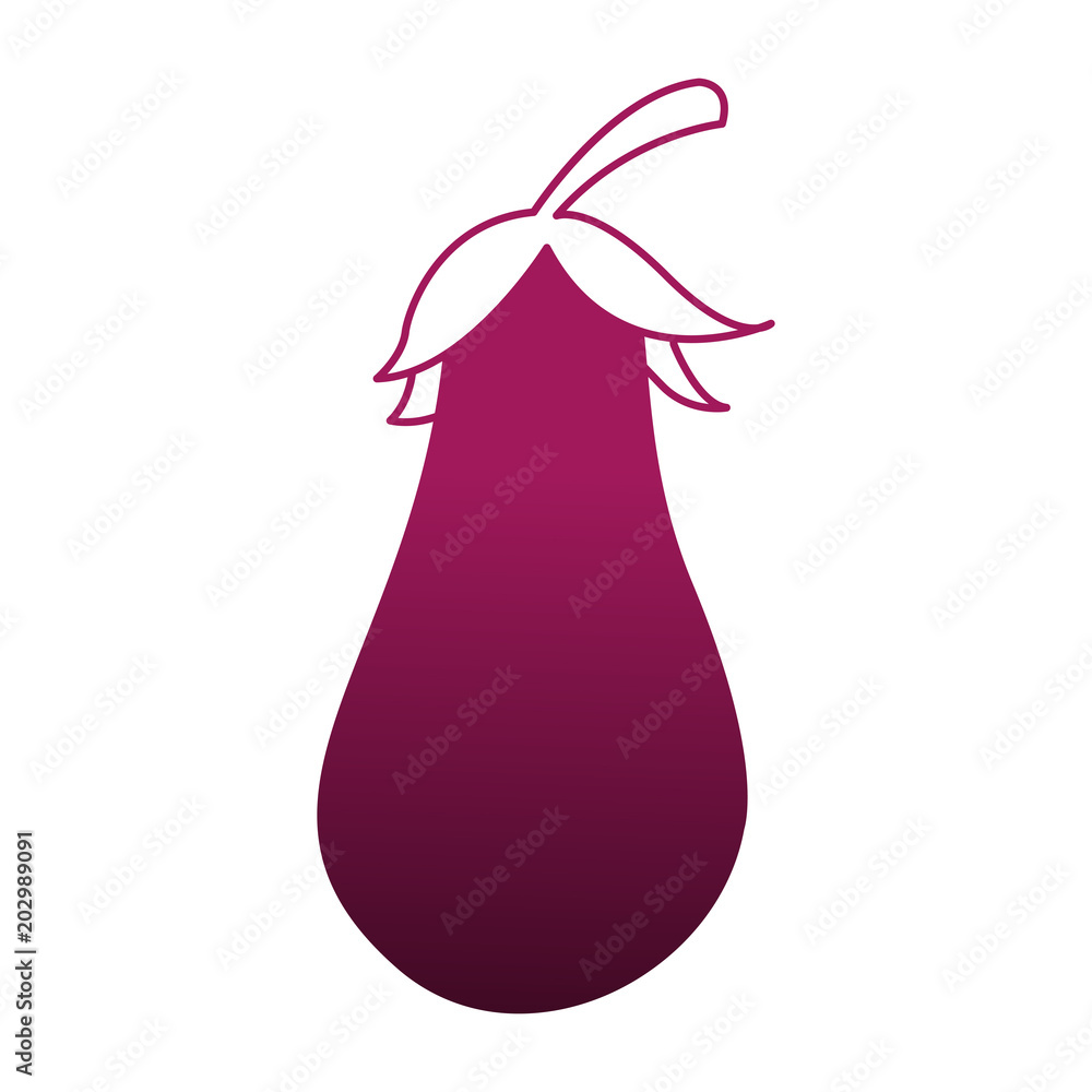 Eggplant vegetable isolated vector illustration graphic design Eggplant vegetable isolated vector illustration graphic design