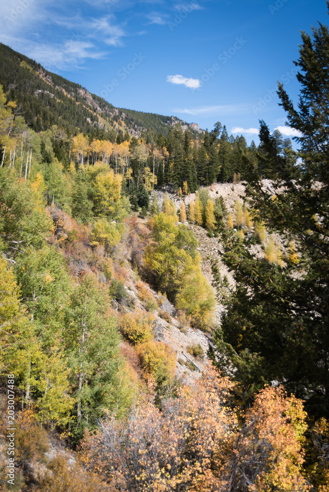 Autumn mountain landscape near Aspen, Colorado. Autumn mountain landscape near Aspen, Colorado.
