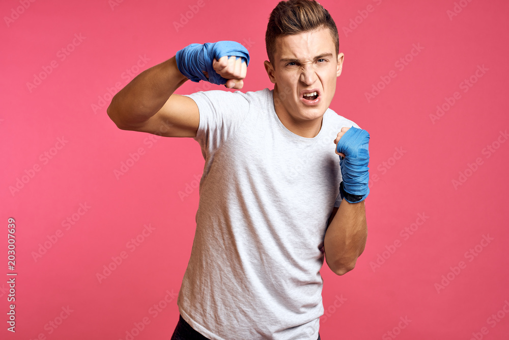 woman with boxing gloves woman with boxing gloves
