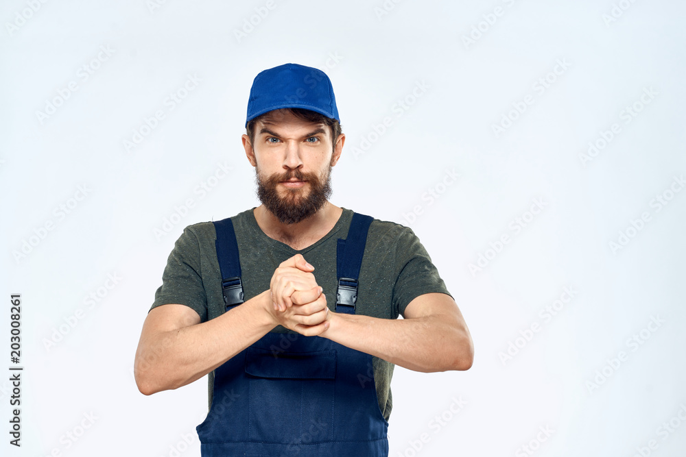 full length portrait of a worker full length portrait of a worker