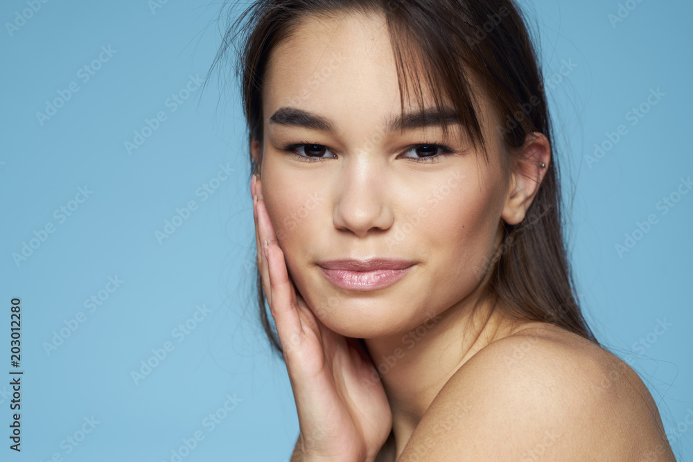 Obraz premium beautiful woman charm pattern background