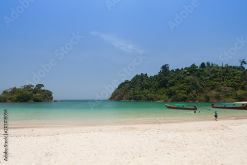 Tropical beach at Andaman Sea, Thailand