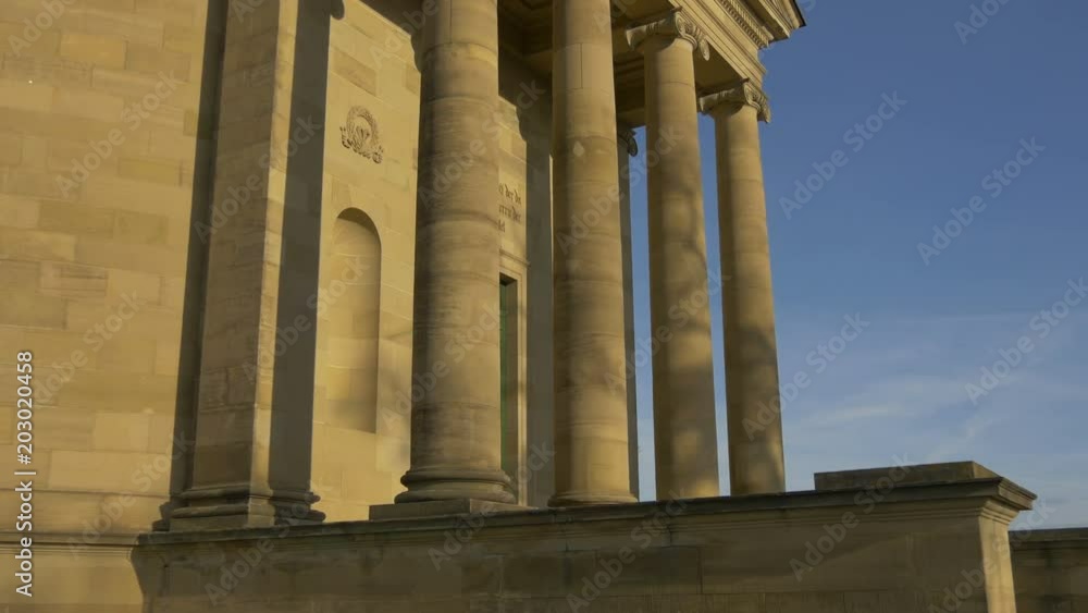 Tilt up of Württemberg Mausoleum Tilt up of Württemberg Mausoleum