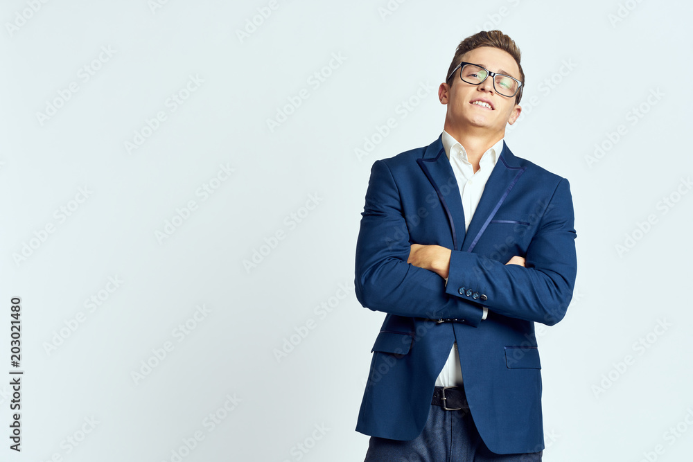 portrait of a businessman isolated on white portrait of a businessman isolated on white