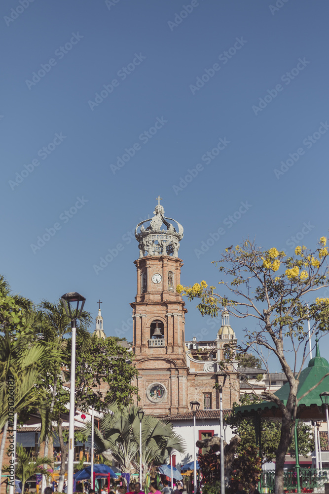 The Church of Our Lady of Guadalupe, Puerto Vallarta Mexico
