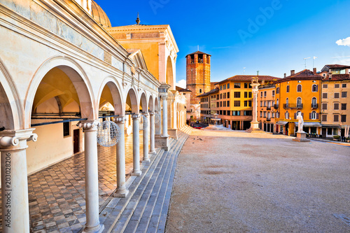 Piazza della Liberta square in Udine landmarks view © xbrchx