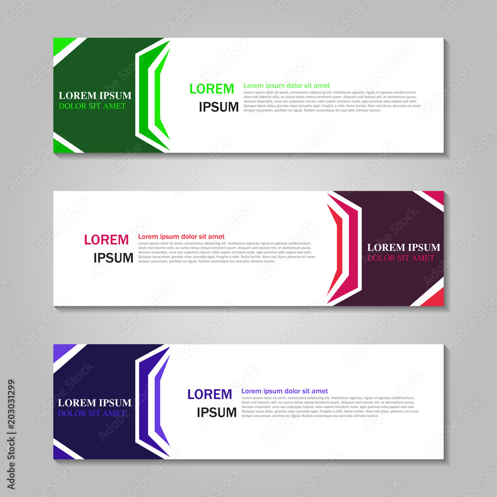 Vector abstract design web banner template. Web Design Elements - Header Design. Vector abstract design web banner template. Web Design Elements - Header Design.