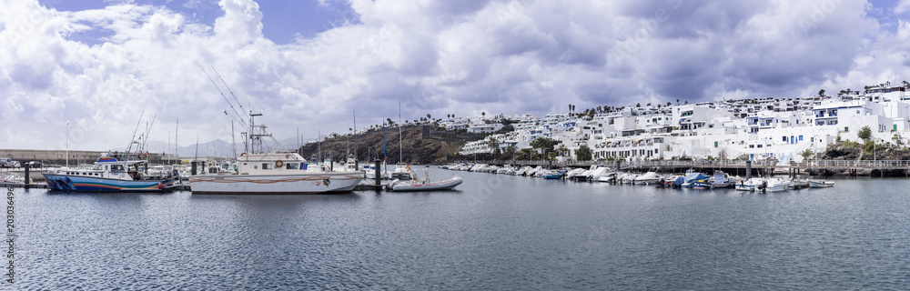  Panorama Hafen Puerto del Carmen