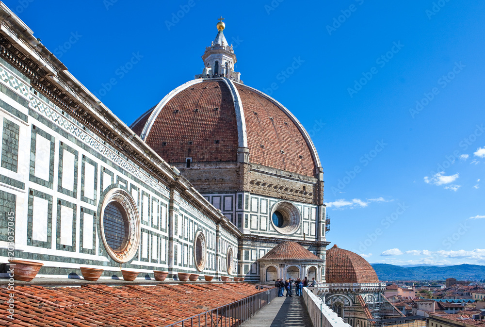 Landscapes, architectures and art of the city of Florence