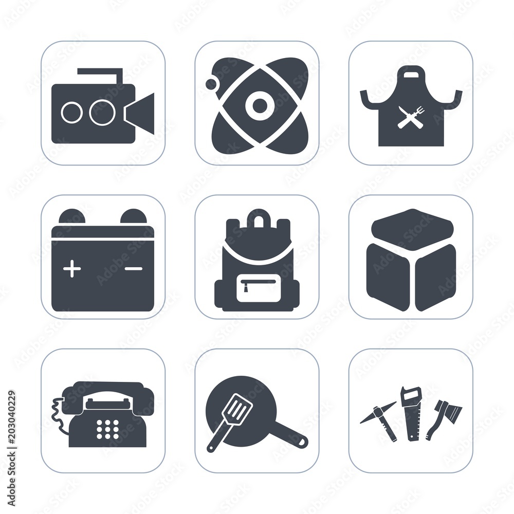 Premium fill icons set on white background . Such as light, battery, hammer, star, sign, energy, school, power, chief, education, handle, sky, universe, communication, media, galaxy, electricity, pan Premium fill icons set on white background . Such as light, battery, hammer, star, sign, energy, school, power, chief, education, handle, sky, universe, communication, media, galaxy, electricity, pan