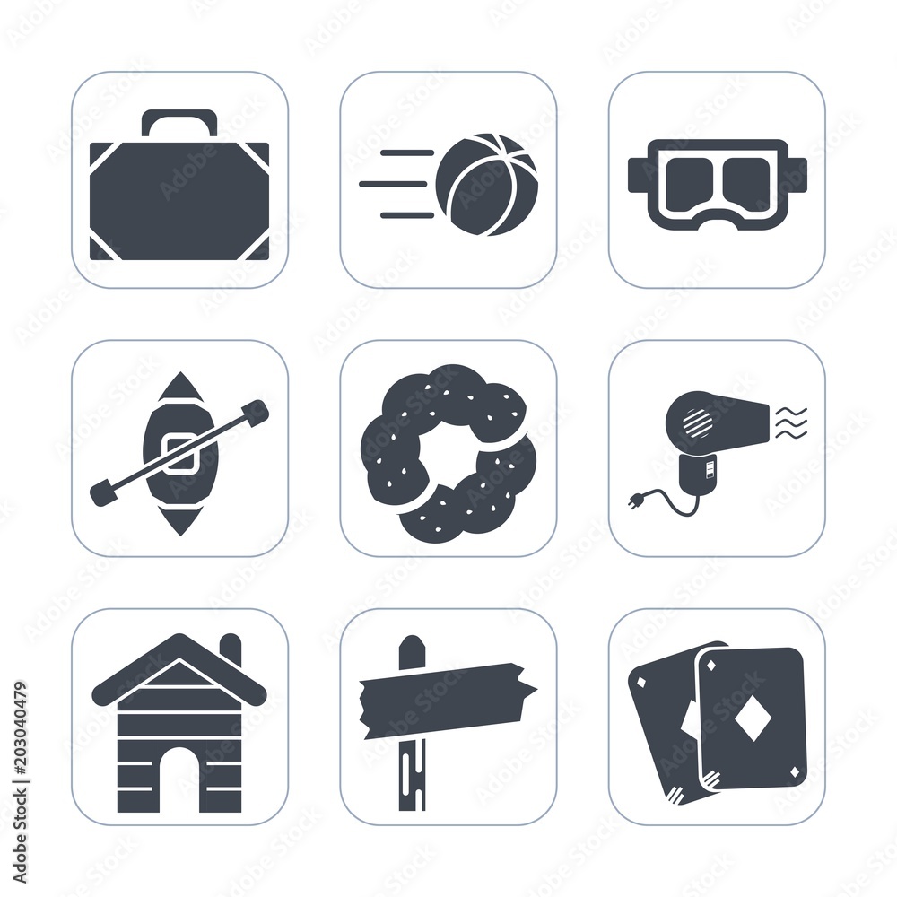 Premium fill icons set on white background . Such as bag, travel, player, hairdryer, kick, game, snorkeling, white, building, sailboat, football, leather, style, sweet, arrow, food, mask, play, cake Premium fill icons set on white background . Such as bag, travel, player, hairdryer, kick, game, snorkeling, white, building, sailboat, football, leather, style, sweet, arrow, food, mask, play, cake