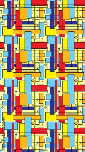 The background of colored s...