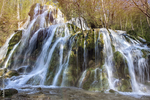 Fototapeta Naklejka Na Ścianę i Meble -  Beusnita Waterfall, Cheile Nerei, Caras-Severin county, Romania
