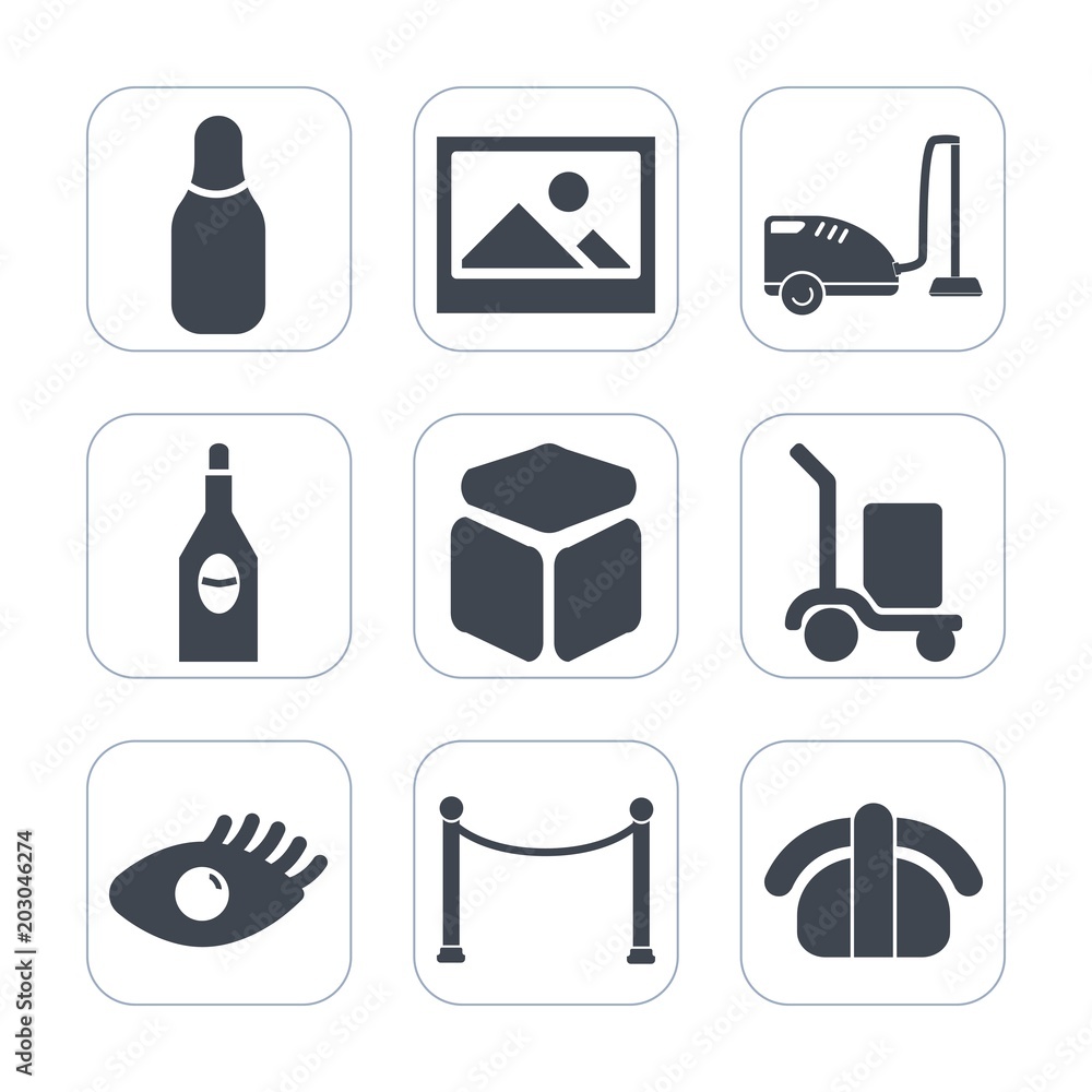 Premium fill icons set on white background . Such as sport, salmon, delivery, fence, wine, girl, white, speed, frame, drink, square, background, equipment, alcohol, glass, vacuum, cone, picture, home Premium fill icons set on white background . Such as sport, salmon, delivery, fence, wine, girl, white, speed, frame, drink, square, background, equipment, alcohol, glass, vacuum, cone, picture, home