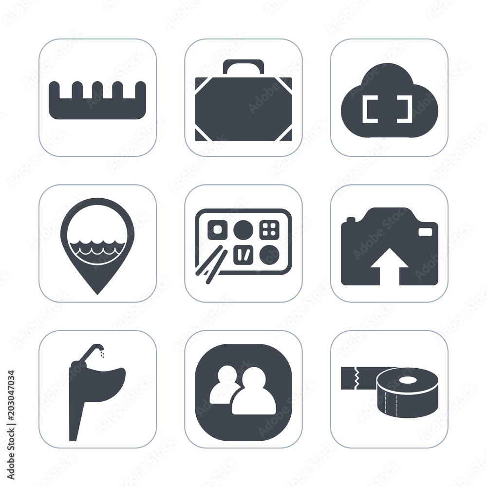Premium fill icons set on white background . Such as adhesive, bag, business, beauty, upload, restaurant, photo, work, travel, sticky, people, cloud, tape, hairstyle, web, team, white, brush, internet Premium fill icons set on white background . Such as adhesive, bag, business, beauty, upload, restaurant, photo, work, travel, sticky, people, cloud, tape, hairstyle, web, team, white, brush, internet