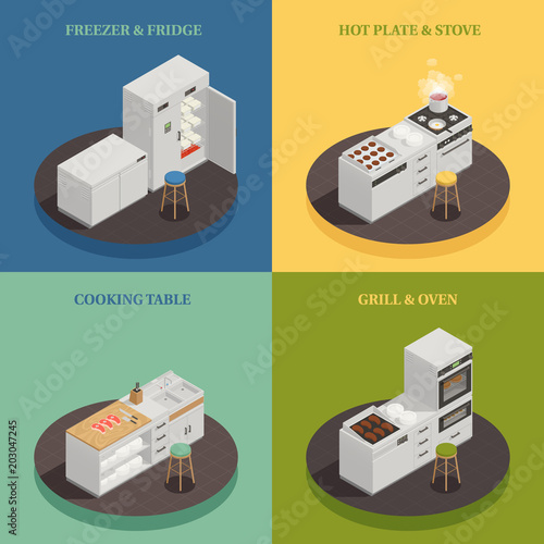 Kitchen Equipment 2x2 Design Concept