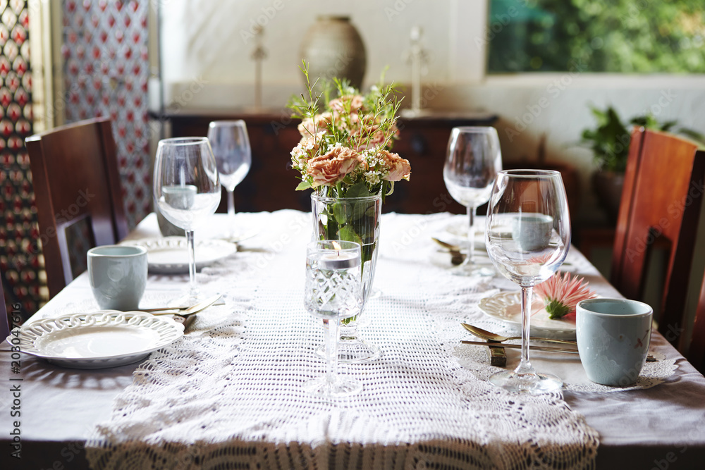 Fototapeta premium table setting 