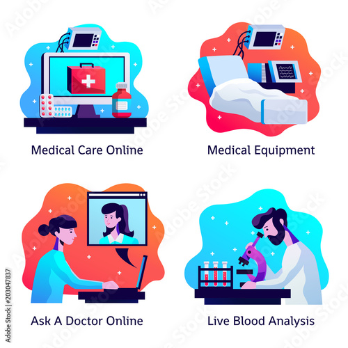 Medicine Design Concept 
