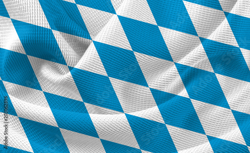 Oktoberfest Bayern Blau Weiss Rauten Muster Banner Bayrische Fahne  Hintergrund Flagge Stock Illustration | Adobe Stock