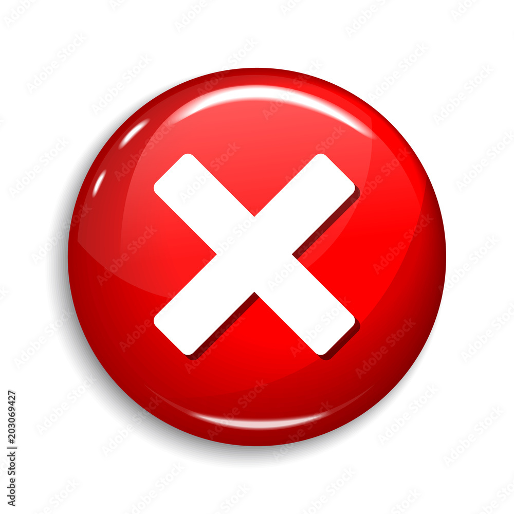 Cross Round Vector Web Element Circular Button Icon Design Cross Round Vector Web Element Circular Button Icon Design