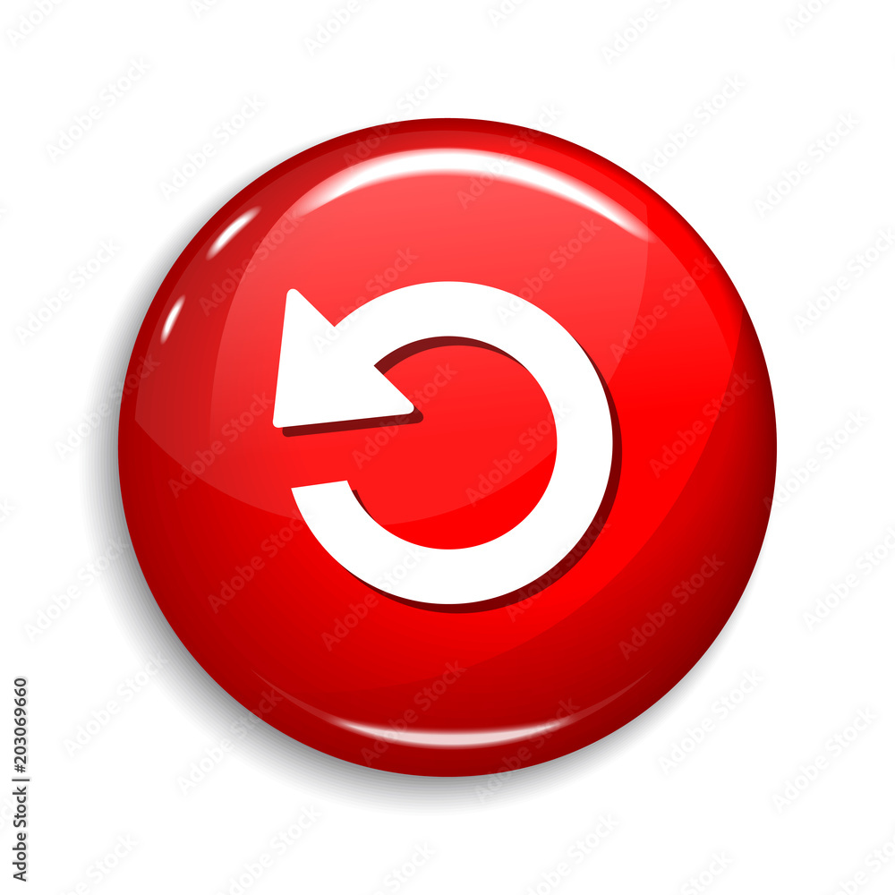Reload Round Vector Web Element Circular Button Icon Design Reload Round Vector Web Element Circular Button Icon Design