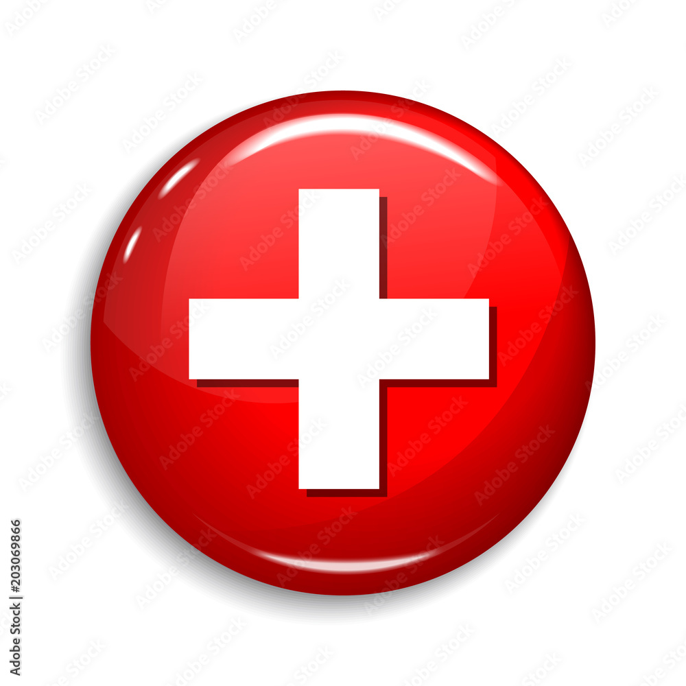 Plus Sign Round Vector Web Element Circular Button Icon Design Plus Sign Round Vector Web Element Circular Button Icon Design