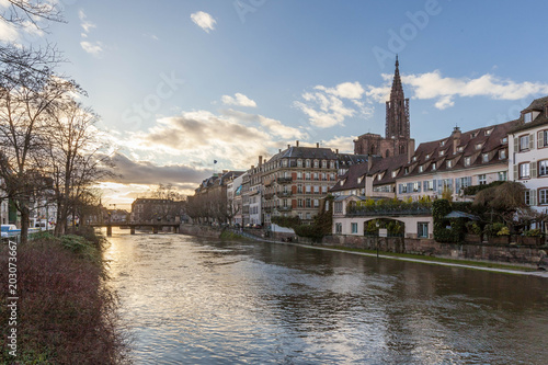 Straßburg an der Ill mit dem Münster