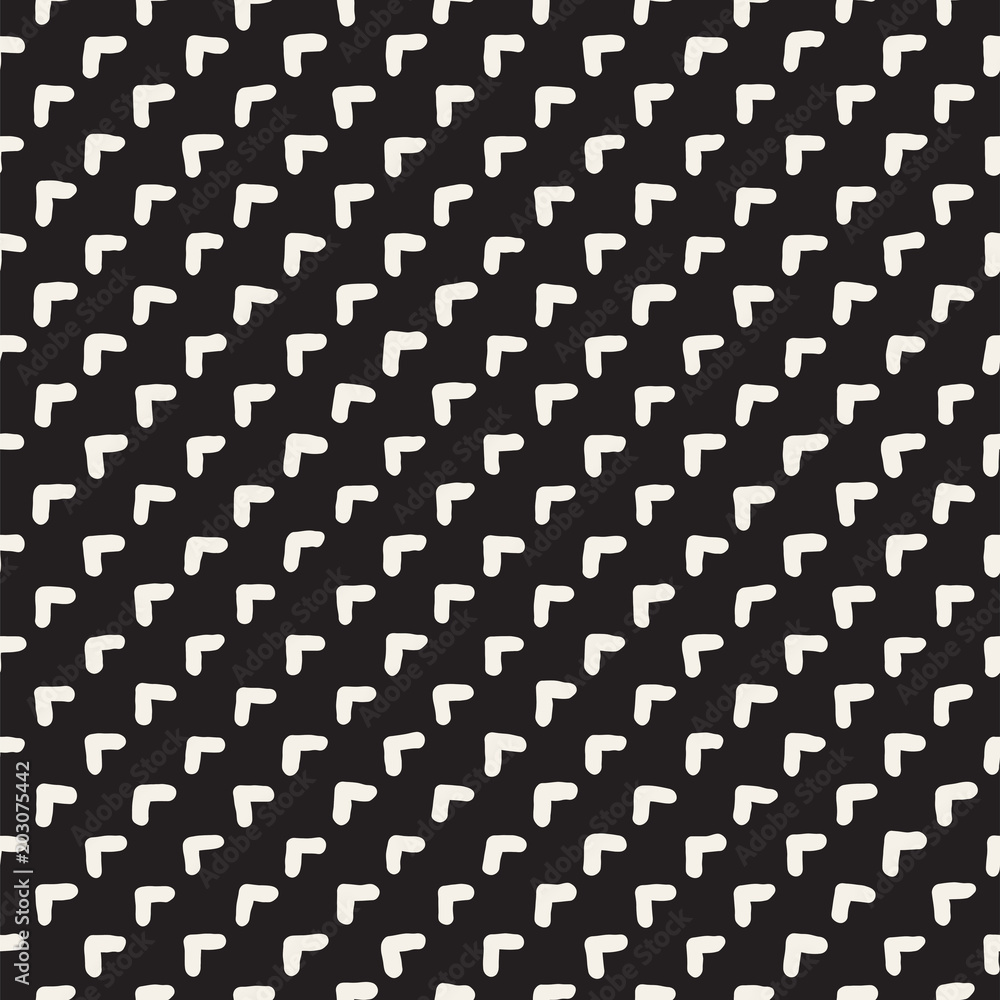 Hand drawn lines seamless grungy pattern. Abstract geometric repeating texture in black and white. Hand drawn lines seamless grungy pattern. Abstract geometric repeating texture in black and white.