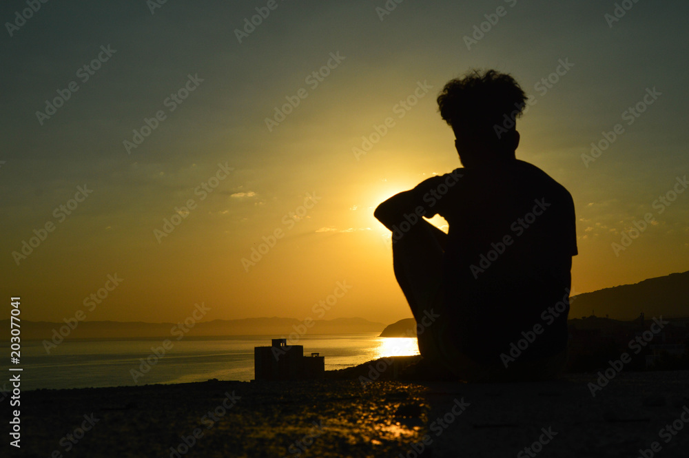 Fototapeta premium Lever de Soleil