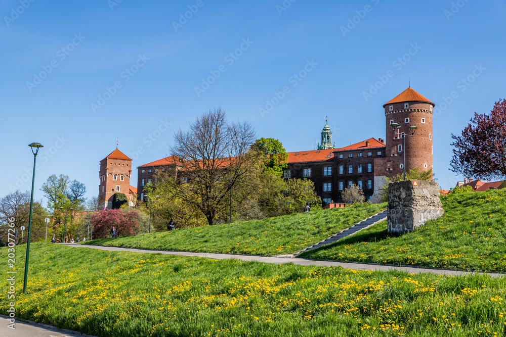 Le château du Wawel à Cracovie