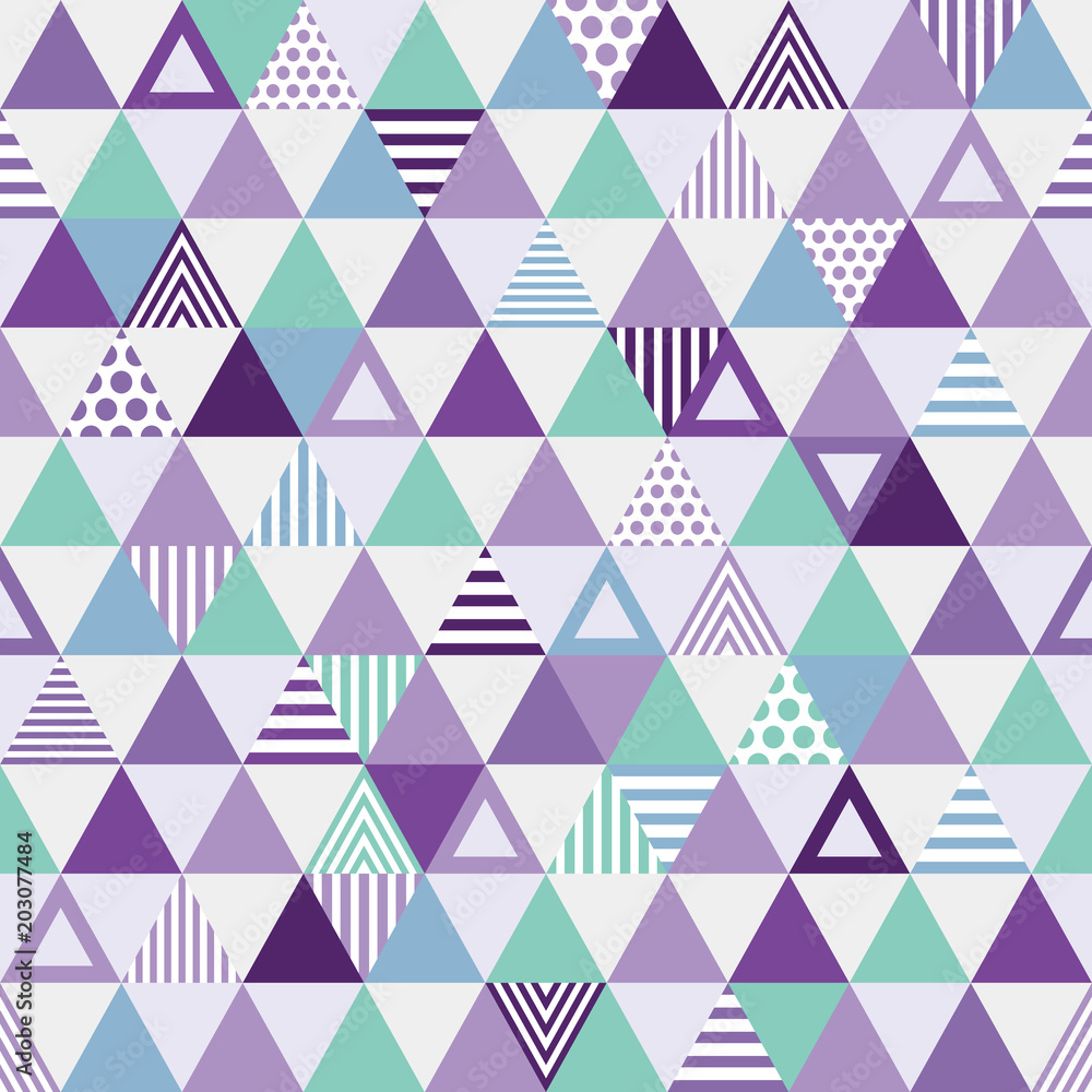Seamless pattern triangle. 三角のパターン Seamless pattern triangle. 三角のパターン