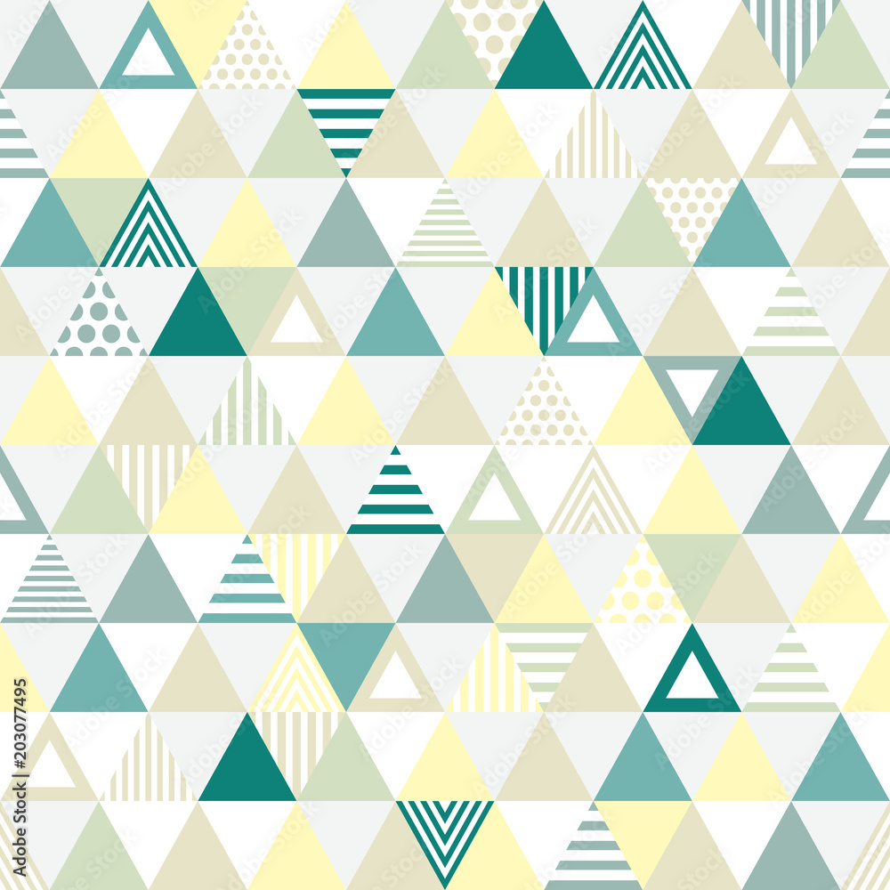 Seamless pattern triangle. 三角のパターン Seamless pattern triangle. 三角のパターン