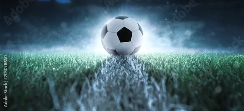 Obraz Rozpocznij boisko do piłki nożnej