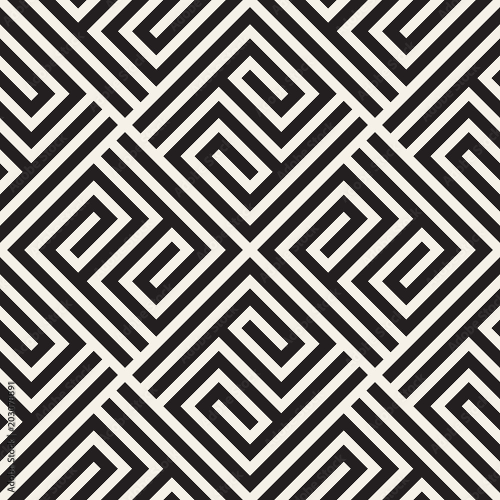 Vector seamless pattern. Modern stylish abstract texture. Repeating geometric tiles Vector seamless pattern. Modern stylish abstract texture. Repeating geometric tiles