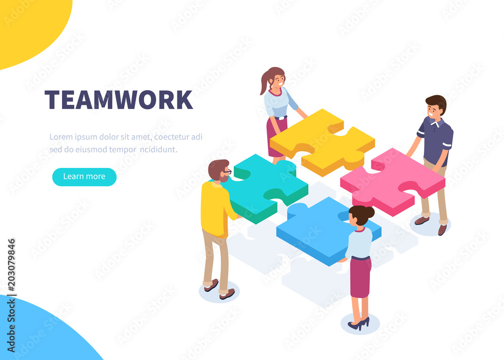 Obraz premium teamwork