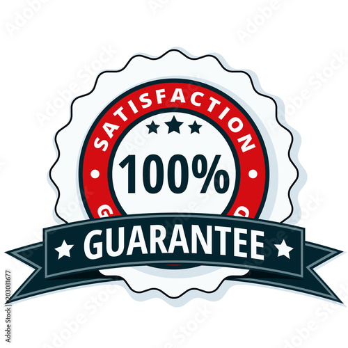 100% Satisfaction Guaranteed illustration