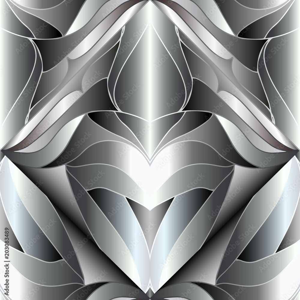 3d Geometric Pattern Vector