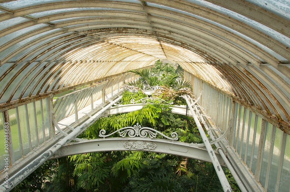 green house view from the top