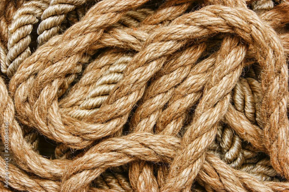 background of the ropes