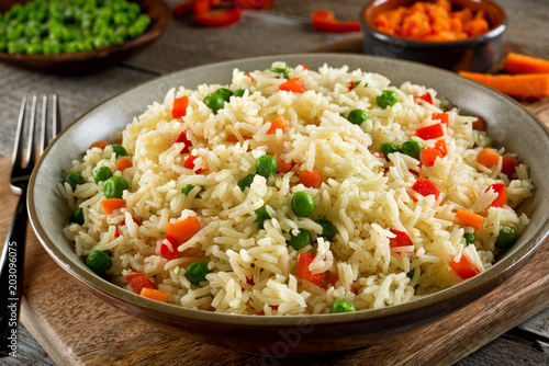 Vegetable Rice Pilaf © fudio