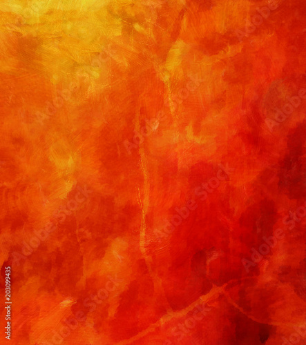 Detailed close-up grunge abstract background. Dry brush strokes hand drawn oil painting on canvas texture. Creative pattern for graphic work, web design or wallpaper. Can be use as vintage print.