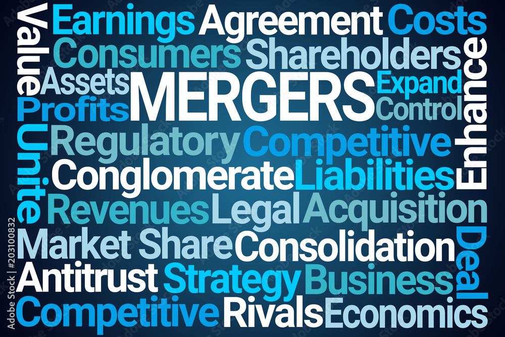 Mergers Word Cloud Mergers Word Cloud