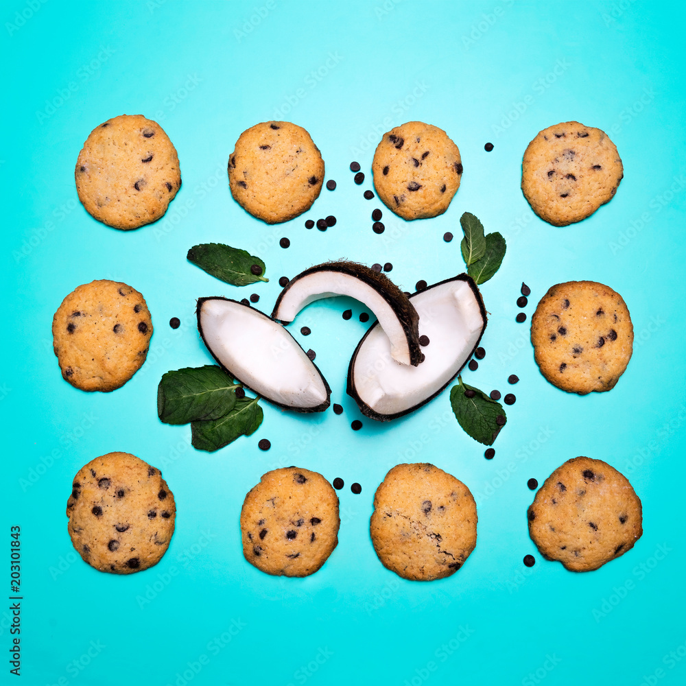 Fototapeta premium galletas de coco