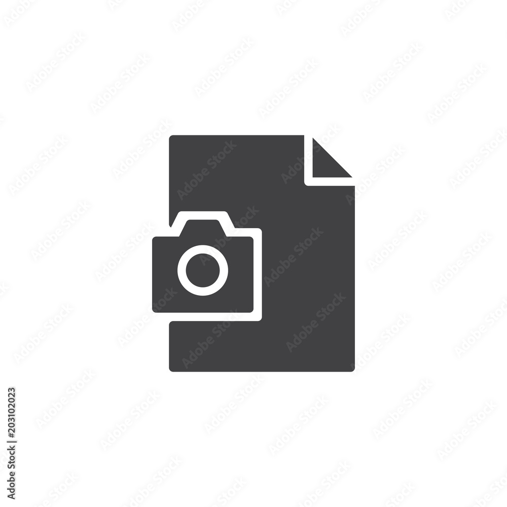 Photo file format vector icon. filled flat sign for mobile concept and web design. simple solid icon. Symbol, logo illustration. Pixel perfect vector graphics Photo file format vector icon. filled flat sign for mobile concept and web design. simple solid icon. Symbol, logo illustration. Pixel perfect vector graphics