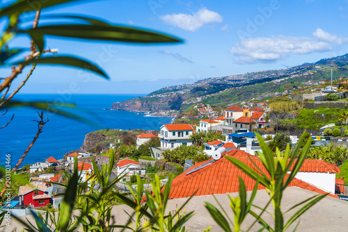 Obraz na płótnie Ribeira Brava coastline on the Madeira island, Portugal w salonie