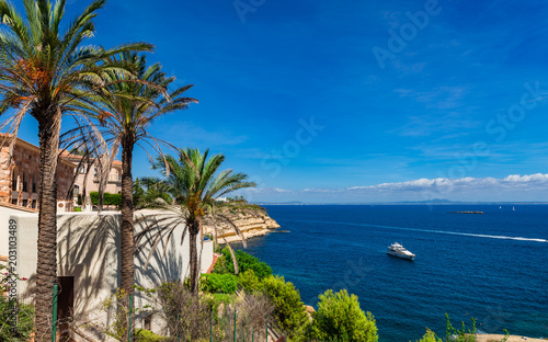 Fototapeta Naklejka Na Ścianę i Meble -  Mittelmeer Küste Spanien Insel Mallorca