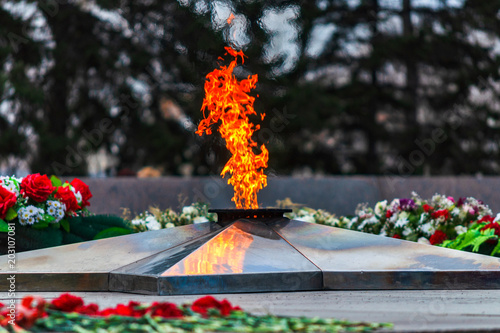 Fotografia memorial, eternal flame, flame of fire