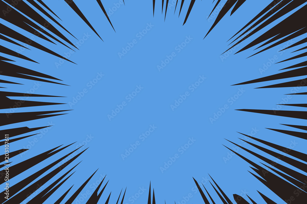 Background Wallpaper Vector Illustration Design Art Free Freesize Charge Free Effect Line Concentration Line Manga Comic Speed Line 背景素材壁紙 集中線 Stock Vector Adobe Stock