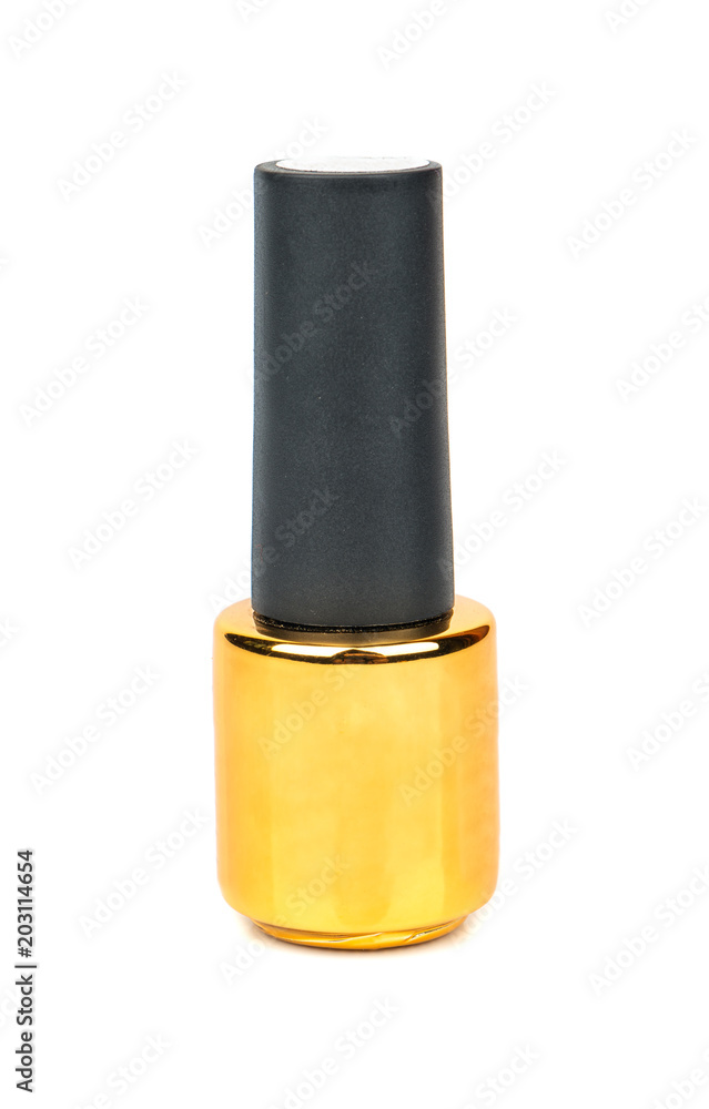Obraz premium Gold nail polish